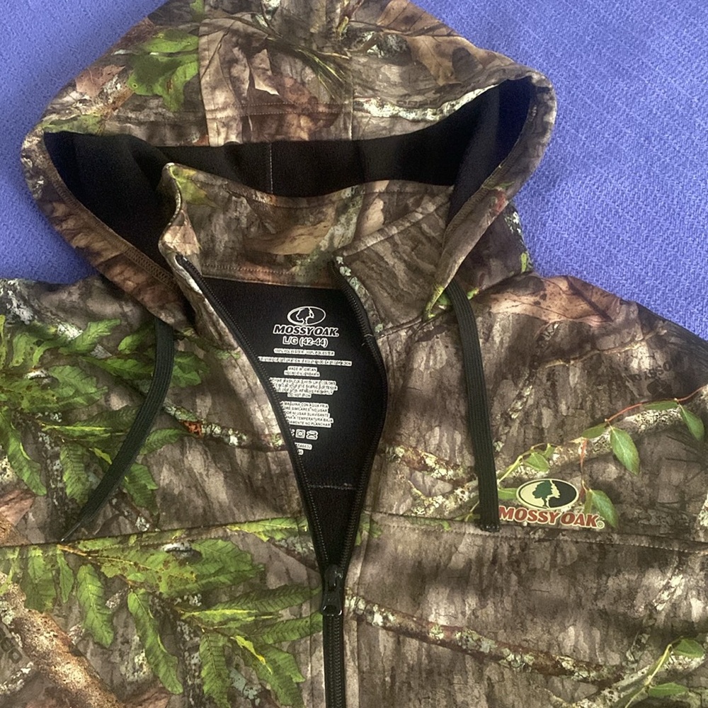 Mossy oak zip up jacket - Picture 3 of 4